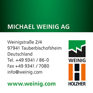 WEINIG | INTERNATIONALER-HOLZMARKT | Anbieter-Index (c) WEINIG