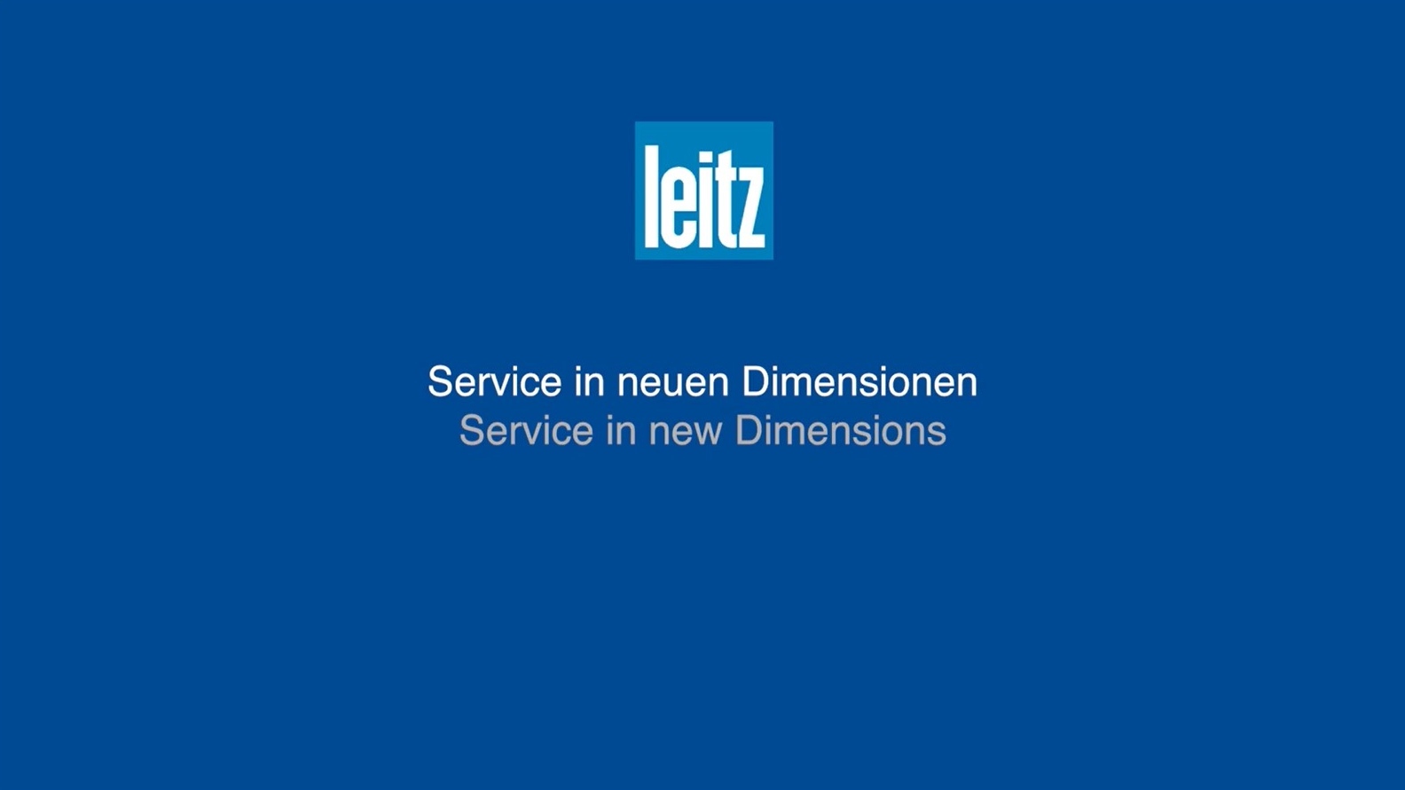 Leitz: Service in new Dimensions